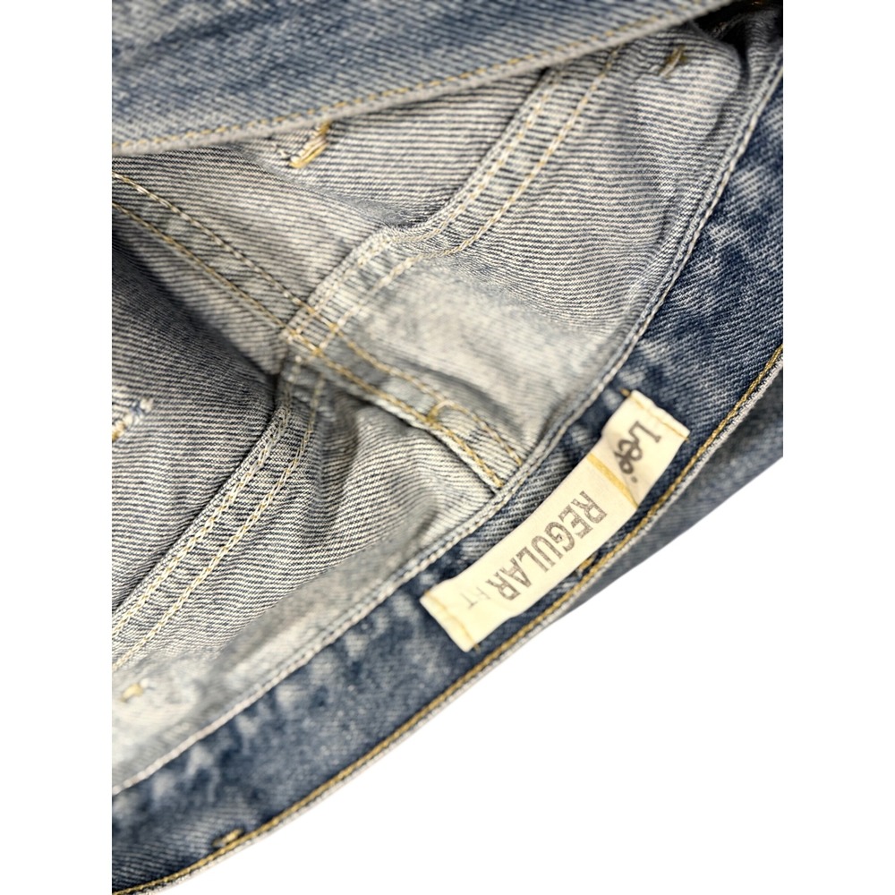 Lee Men's Regular Fit Light Wash 100% Cotton Straight Leg Denim Jeans Size 38x30 - Picture 4 of 7